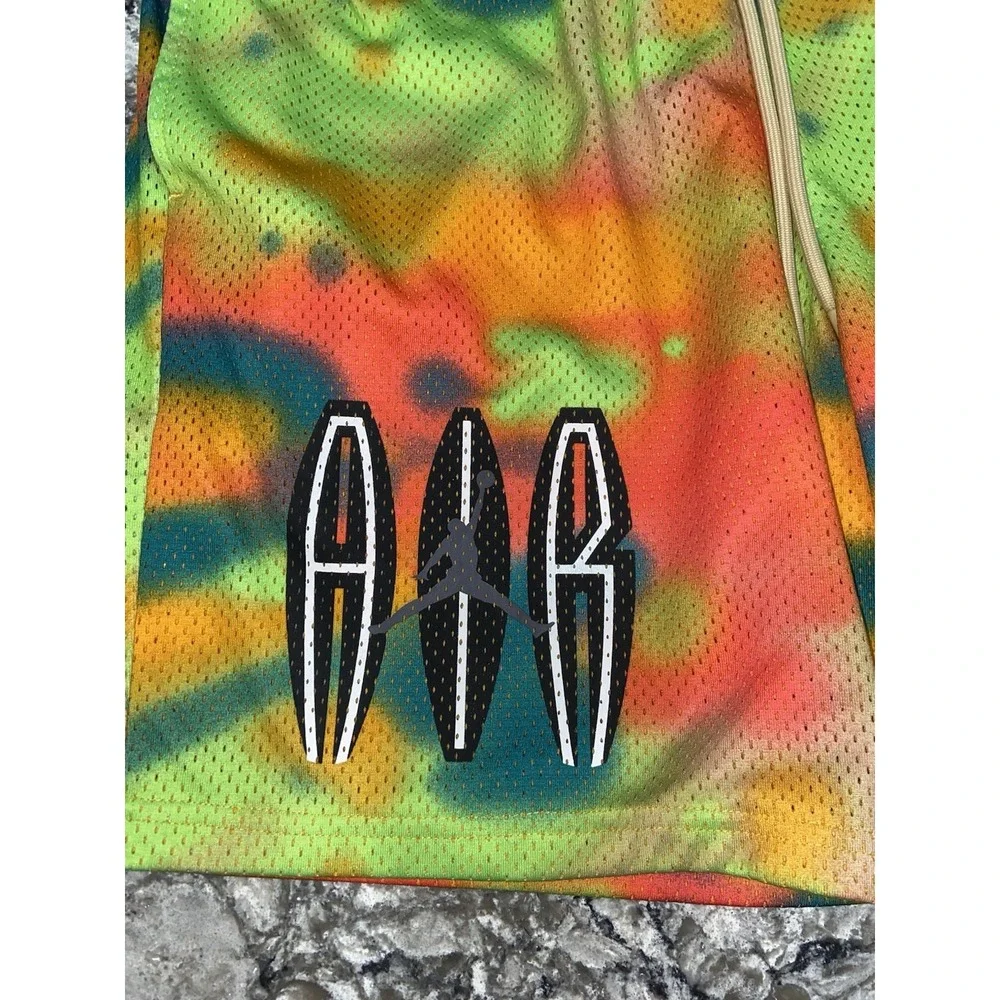 Air Jordan Shorts Mens XL Tie Dye Liner Basketball Jumpman